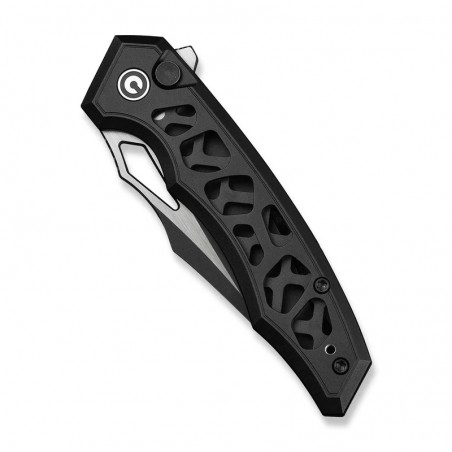 Nóż składany Civivi Anaaki Black Aluminium, Black Stonewashed/Satin Nitro-V (C24039-1)
