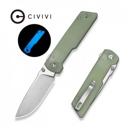 Nóż składany Civivi Zygon Natural G10 Blue Glow, Satin Nitro-V (C25035-1)