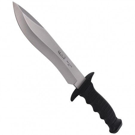 Nóż Muela 85-181 Black Rubber, Satin 420H