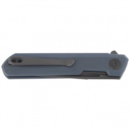Nóż składany Bestechman Mini Dundee Grey G10, Grey PVD D2 by Ostap Hel (BMK03F)