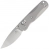 Nóż składany Bestechman Sprite Grey Titanium, Stonewashed/Satin M390 (BMK21A)