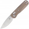 Nóż składany Bestechman Sprite Bronze Titanium, Stonewashed/Satin M390 (BMK21B)