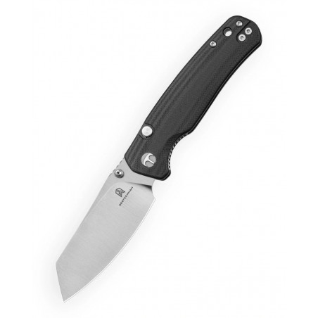 Nóż składany Bestechman Cicada's Wing-TL Black G10, Satin 10Cr15CoMoV (BMK24B)