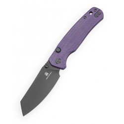 Nóż składany Bestechman Cicada's Wing-TL Purple G10, Black PVD 10Cr15CoMoV (BMK24F)