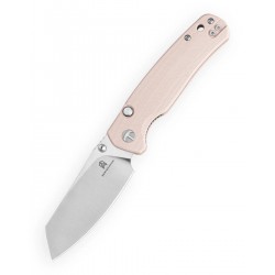 Nóż składany Bestechman Cicada's Wing-TL Champagne G10, Satin 10Cr15CoMoV (BMK24C)