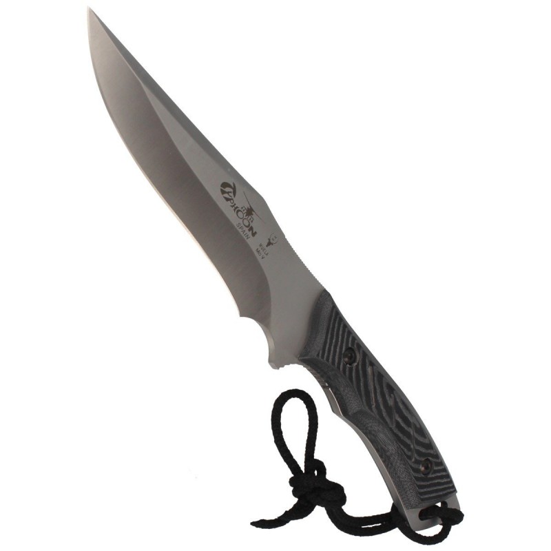 Nóż Muela Typhoon-15W Black Micarta, Satin X50CrMoV15