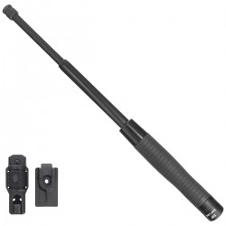 Pałka teleskopowa hartowana ESP Easy Lock 16'', Ergonomic czarna (ExBT-16HE-BK BHT-54)