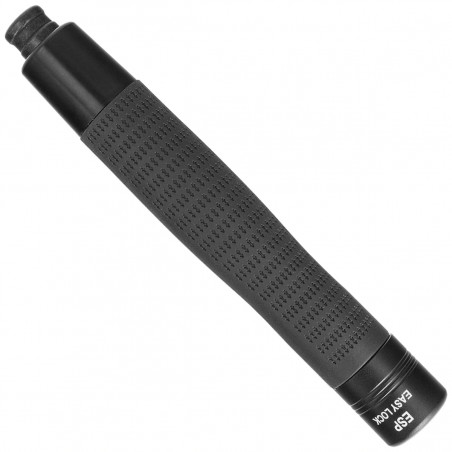 Pałka teleskopowa hartowana ESP Easy Lock 16'', Ergonomic czarna (ExBT-16HE-BK BHT-54)