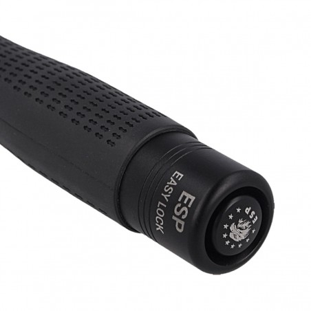 Pałka teleskopowa hartowana ESP Easy Lock 16'', Ergonomic czarna (ExBT-16HE-BK BHT-54)