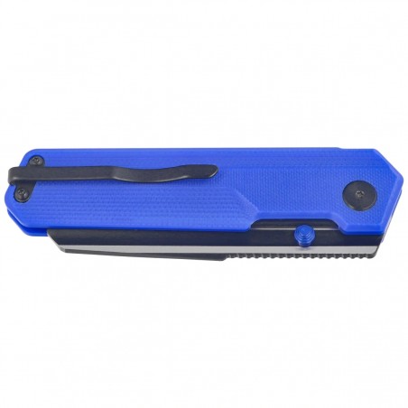Nóż składany Bestech Tardis Blue G10, Black DLC/Satin D2 by Ostap Hel (BG54G)
