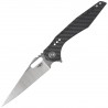 Nóż składany Bestech Malware Grey Titanium/Carbon Fiber, Stonewashed/Satin CPM S35VN by Todd Knife and Tool (BT1902C)