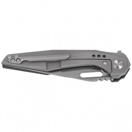 Nóż składany Bestech Malware Grey Titanium/Carbon Fiber, Stonewashed/Satin CPM S35VN by Todd Knife and Tool (BT1902C)