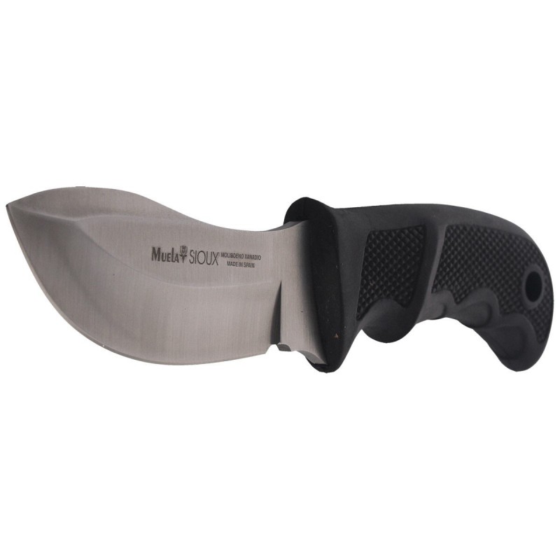 Nóż Muela Skinner Black Polimer, Satin X50CrMoV15 (SIOUX-10G)