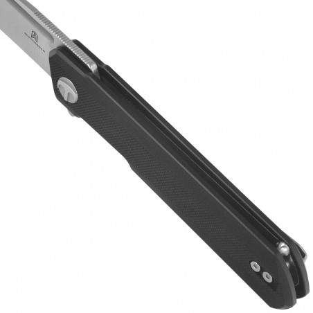 Nóż składany Bestechman Dundee Black G10, Stonewashed / Satin D2 by Ostap Hel (BMK01A)