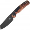 Nóż składany Bestechman Cicada's Wing-TL Black-Gold Resin / Wood, Black PVD 10Cr15CoMoV (BMK24-W-2)