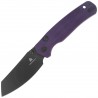 Nóż składany Bestechman Cicada's Wing-TL Purple G10, Black PVD 10Cr15CoMoV (BMK24F)