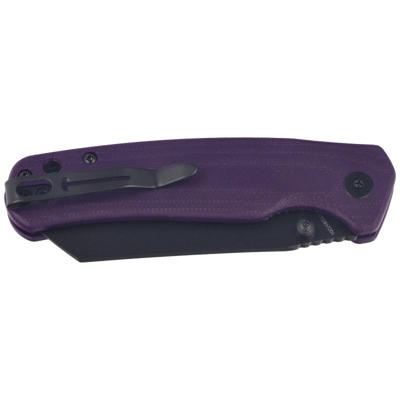 Nóż składany Bestechman Cicada's Wing-TL Purple G10, Black PVD 10Cr15CoMoV (BMK24F)