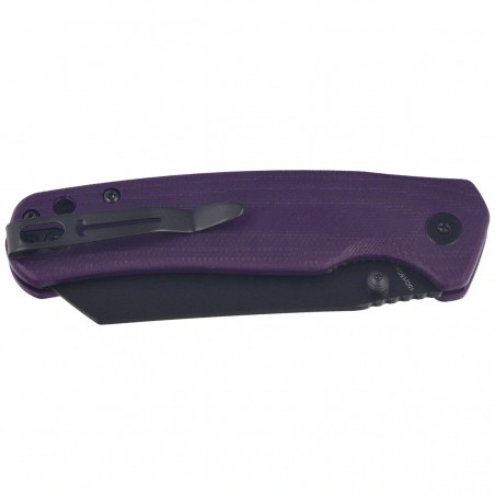 Nóż składany Bestechman Cicada's Wing-TL Purple G10, Black PVD 10Cr15CoMoV (BMK24F)