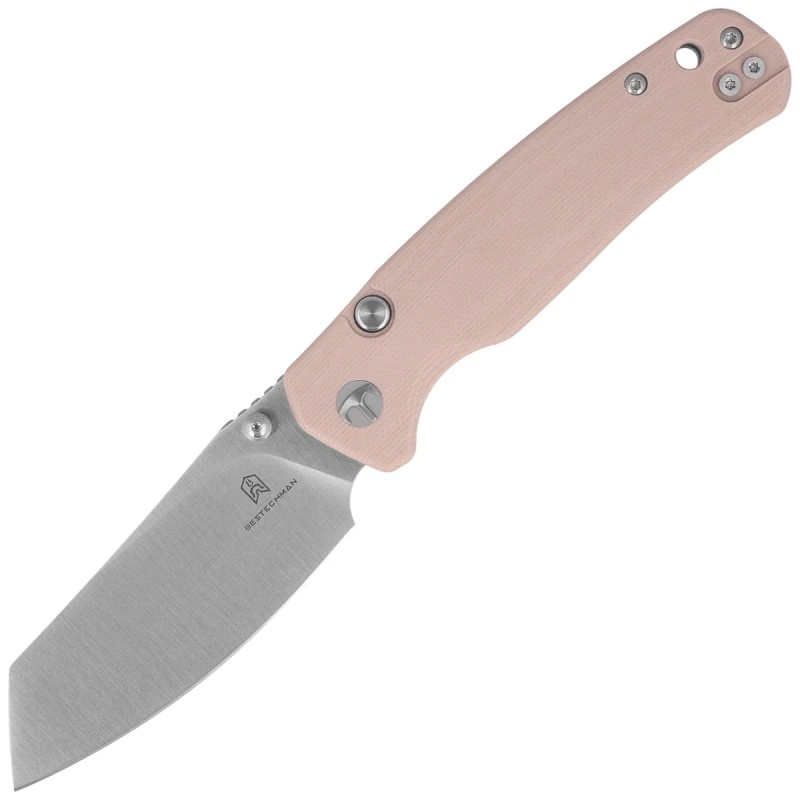 Nóż składany Bestechman Cicada's Wing-TL Champagne G10, Satin 10Cr15CoMoV (BMK24C)