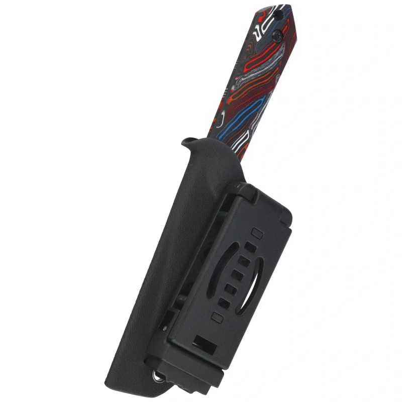 Nóż Kizer Mini Harpoon Multicolored G10, Black CPM 3V by Maverick Customs (1040S6)