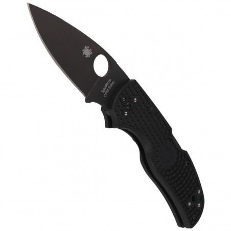 Nóż składany Spyderco Native 5 Lightweight Black FRN, Black DLC CPM S30V by Sal Glesser (C41PBBK5)