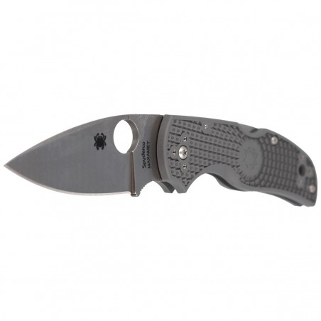 Nóż składany Spyderco Native 5 Lightweight Gray FRN, Satin Maxamet by Sal Glesser (C41PGY5)