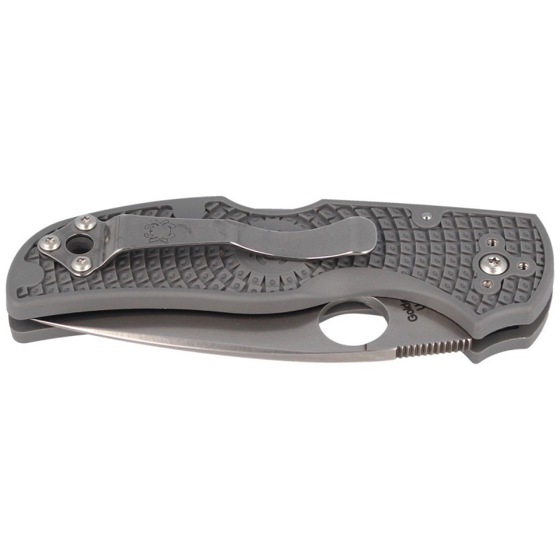 Nóż składany Spyderco Native 5 Lightweight Gray FRN, Satin Maxamet by Sal Glesser (C41PGY5)