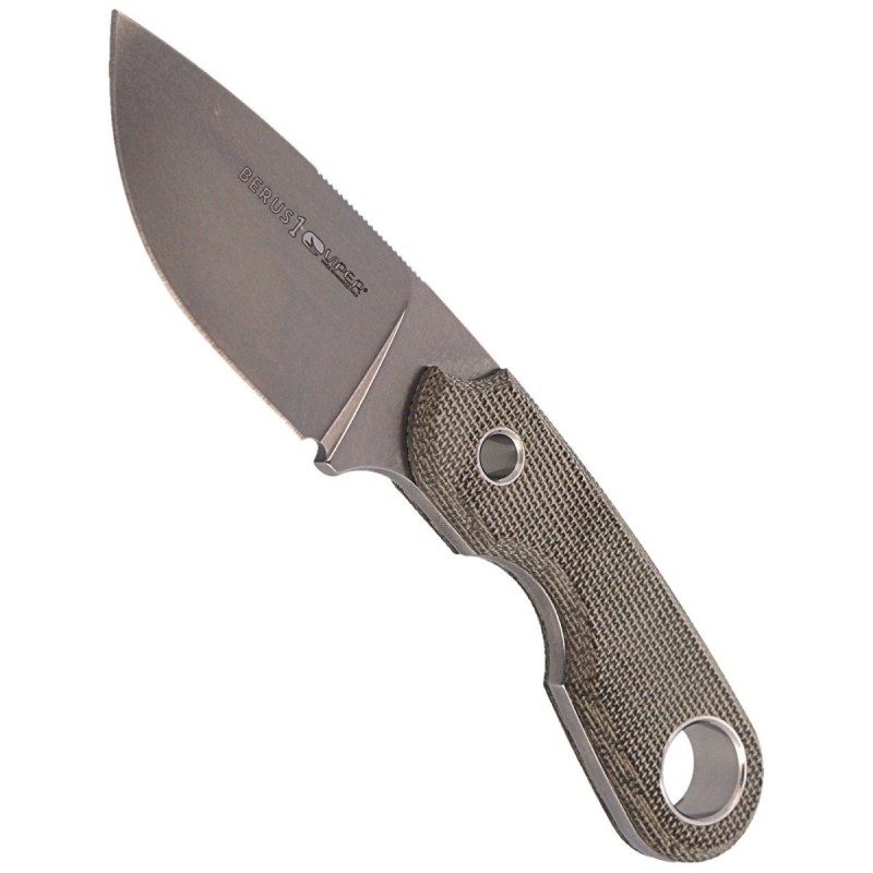 Nóż Viper Berus1 Green Canvas Micarta, Stonewashed by Rumici (VT4012CG)