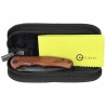 Nóż składany Civivi Mini Praxis Guibourtia Wood, Black Hand Rubbed Damascus (C18026C-DS1)