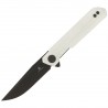 Nóż składany Bestechman Mini Dundee White G10, Grey PVD D2 by Ostap Hel (BMK03H)