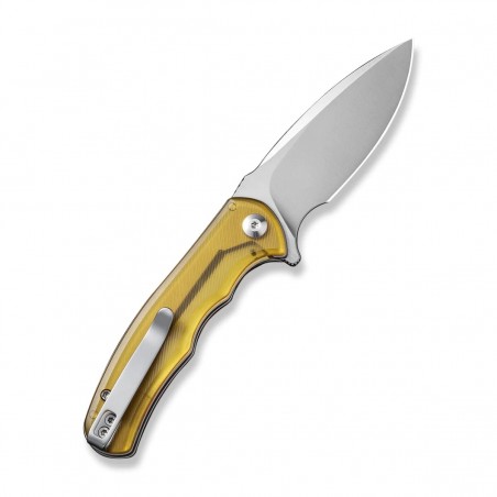 Nóż składany Civivi Mini Praxis Polished Ultem, Satin D2 (C18026C-4)