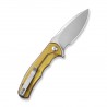 Nóż składany Civivi Mini Praxis Polished Ultem, Satin D2 (C18026C-4)