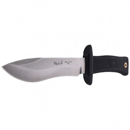 Nóż Muela 55-16 Black Rubber, Satin 420H