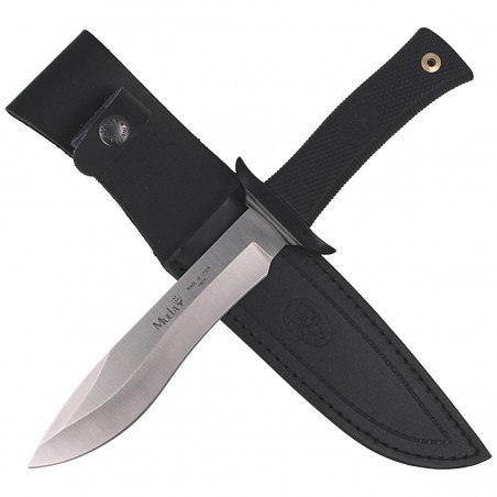 Nóż Muela 55-16 Black Rubber, Satin 420H