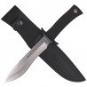 Nóż Muela 55-16 Black Rubber, Satin 420H