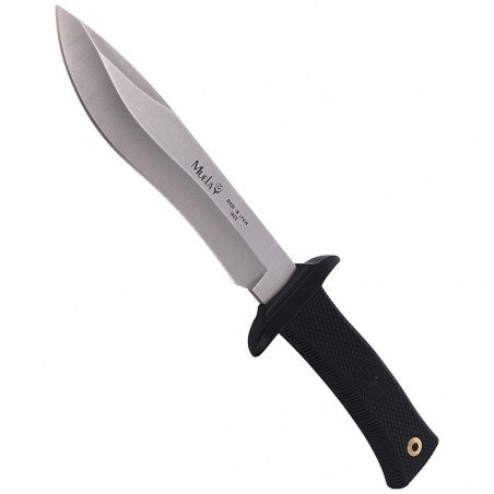 Nóż Muela 55-16 Black Rubber, Satin 420H