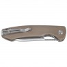 Nóż składany Bestechman Firebird Tan G10, Satin / Stonewashed D2 (BMK05B)