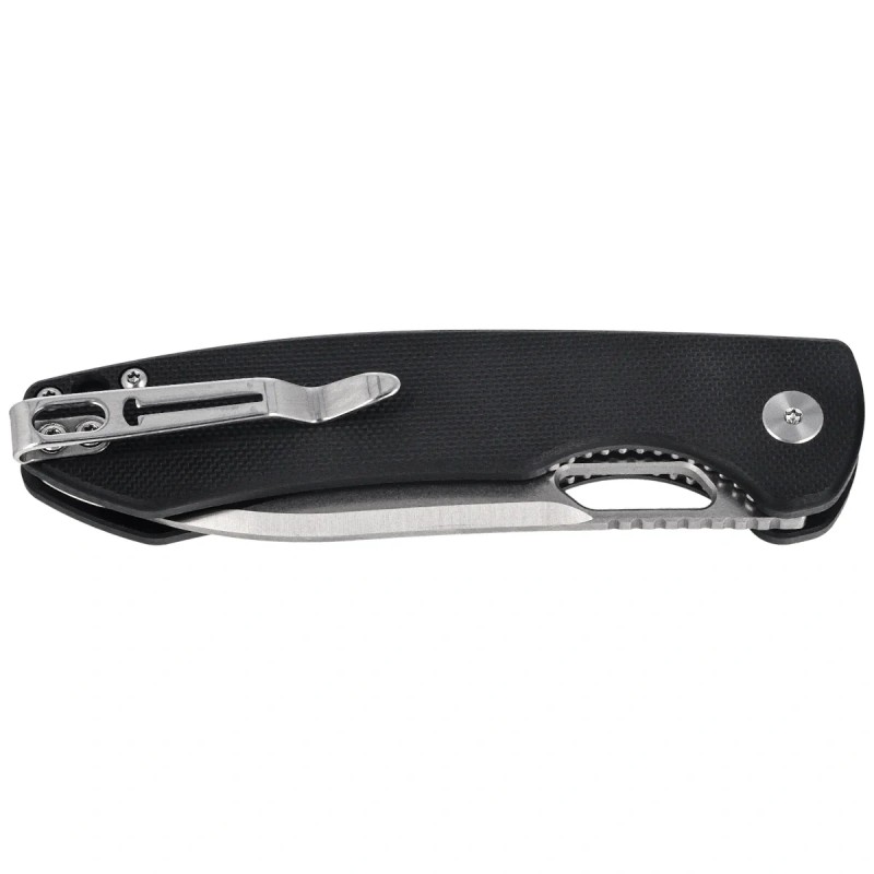 Nóż składany Bestechman Firebird Black G10, Satin / Stonewashed D2 (BMK05A)