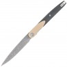 Nóż składany Bestechman Lanza Khaki-Black G10, Damascus by Grzegorz Grabarski (BMK14-D-2)