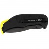 Nóż składany ESP EK-BY-01 Black/Yellow PA66 Polyamide, Titanium Gray PVD AUS-8