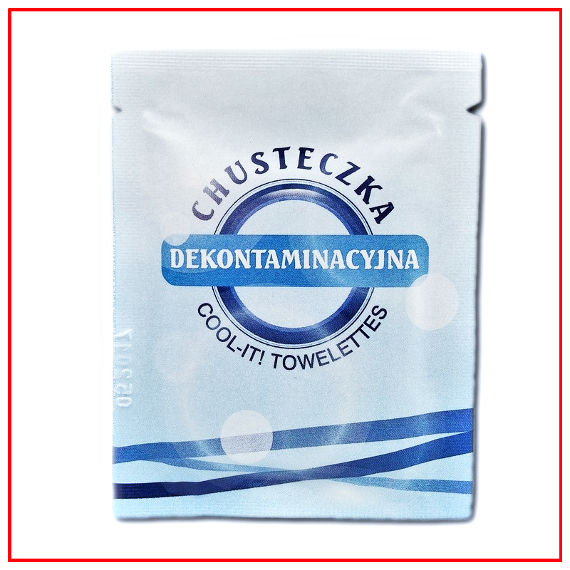 Chusteczka na gaz pieprzowy przeciwgazowa