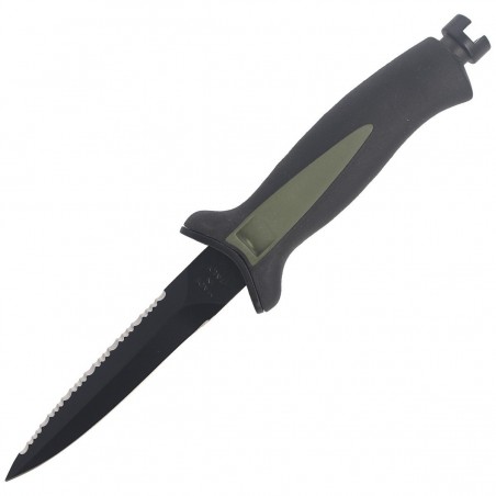 Nóż nurkowy MAC Coltellerie 120mm (AQUATYS 11 2 GREEN)