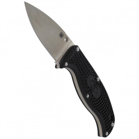 Nóż Spyderco Enuff FRN Black Leaf Plain (FB31PBK)