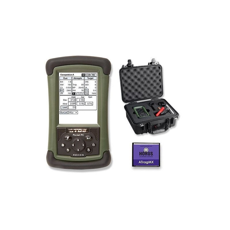 Kalkulator Horus-V TDC 400X Recon oprog A Trag MX waliz Polimer Intel-400mhz PXA255 XScale 490g 000/10