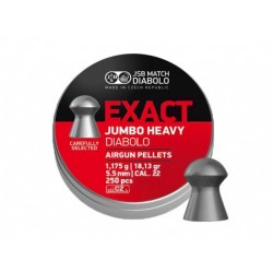   Śrut diabolo JSB Exact Jumbo Heavy 5,52 mm 250 szt. - 1 - Śrut 5,5 mm
