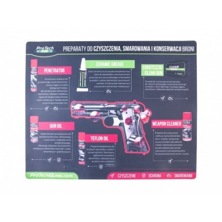   Mata do czyszczenia broni Pro Tech Guns 47x38 cm - 1 - Konserwacja