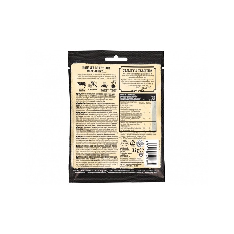   Wołowina suszona Jack Link's teryiaki 25 g - 3 - Żywność