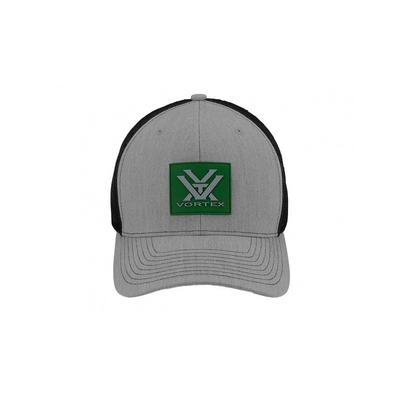   Czapka Vortex Pursue And Protect szaro-czarna z zielonym logo - 2 - Czapki