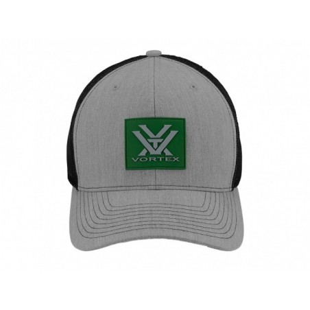   Czapka Vortex Pursue And Protect szaro-czarna z zielonym logo - 2 - Czapki
