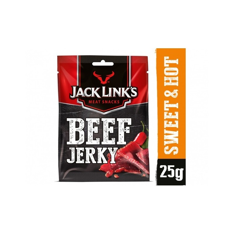   Wołowina suszona Jack Link's słodko-ostra 25 g - 2 - Żywność
